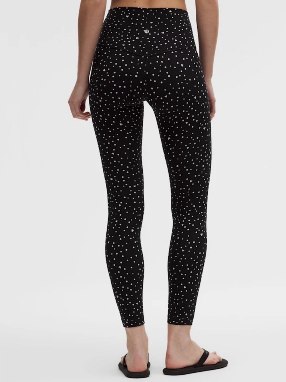 Lululemon Align No Line HR Pant 25" ~heart scatter~ Size 12 NWT $108 MSRP 🌟 - Picture 3 of 5